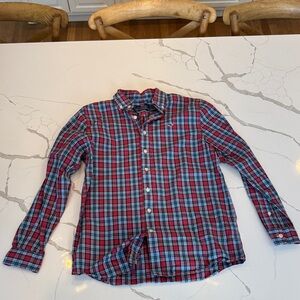 Vineyard Vines Red and Blue Checkered Shirt